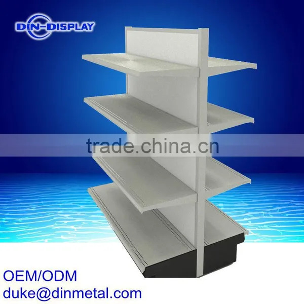 Supermarket Metal Shelf Supermarket Display Stand Store Gondola Rack photo-3