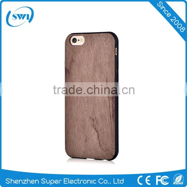 Original Sandal Wood Case Real Wooden Back Cover Case for IPhone 6/6s Plus photo-2