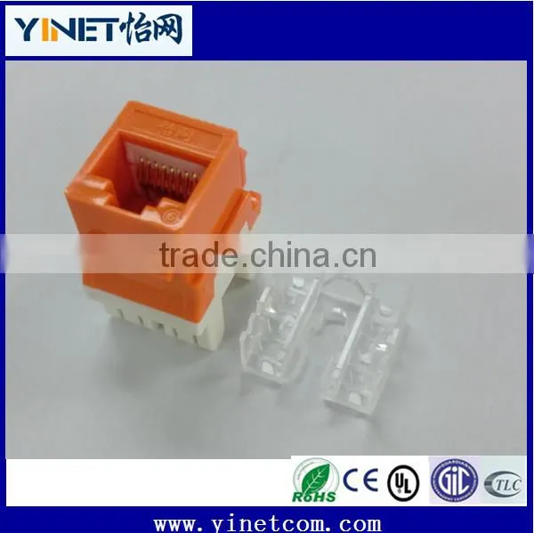 CAT 6 Unshielded RJ45 Keystone Jack Moudle photo-3
