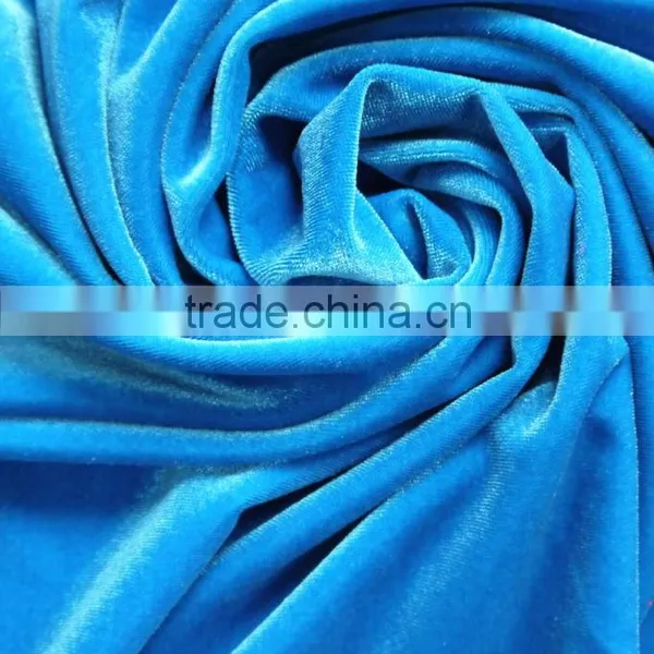 High Quality Good Strech Korean Velvet for Garmants Fabric