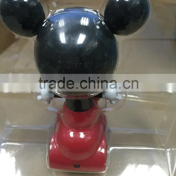 Micky Mouse Figure Pull-back Vehicle,Customized Cute Plastic Car Cartoon Toys photo-4