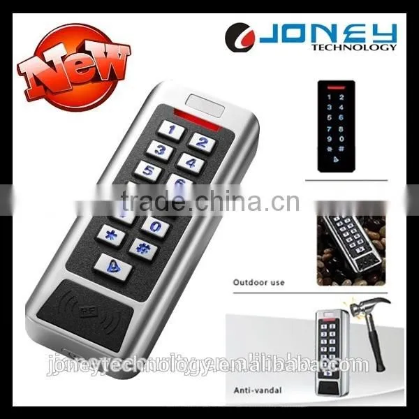 IP68 Pure Zinc Alloy Waterproof of Two Doors Standalone Access Control Facility photo-3