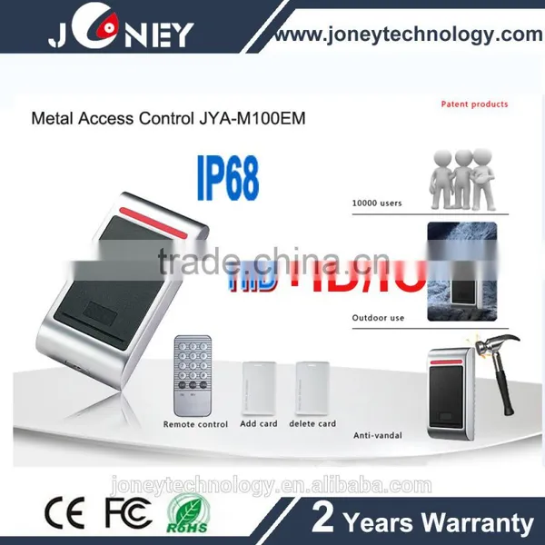 IP68 Remote Mental Rainproof Durable Access Control Device for Doors photo-2