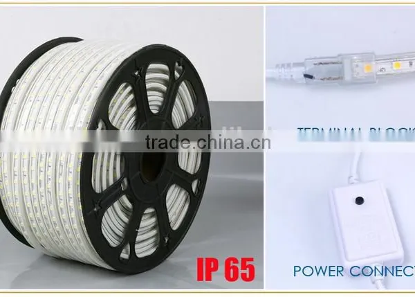 5050 LED Strip Light IP65 220V Easy Install Flexible Strip Light photo-5