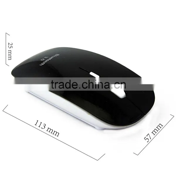 Flat Bluetooth3.0 Rechargeable Ultra-thin Wireless Mouse photo-3