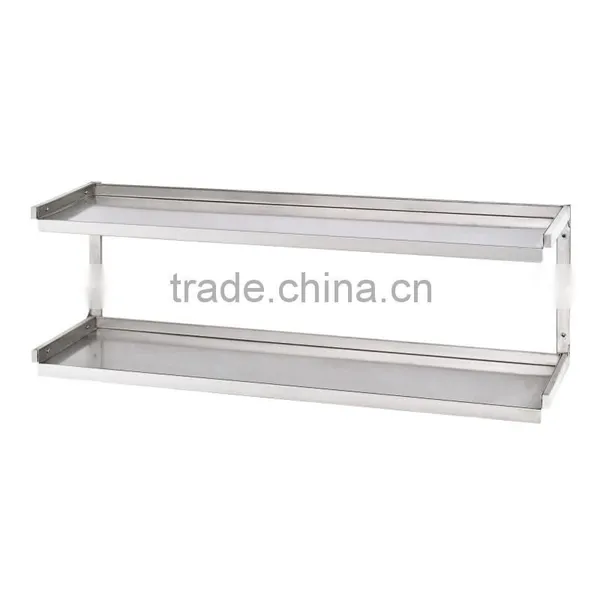 Commercial Kitchen Stainless Steel Wall Shelf photo-2