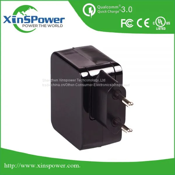 Shenzhen Factory Sale Best Price EU Plug 5V 3.4A Dual Port Portable USB Charger photo-5