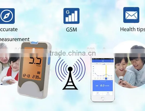 SIFHEALTH-4.4 Bluetooth Glucose Meter, Accurate and Fast GSM Blood Glucose Meter photo-3