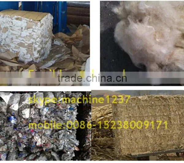 Automatic Hydraulic Baler Machine for Used Clothes, Waste Paper Baler, Waste Plastic Baler Machine photo-4