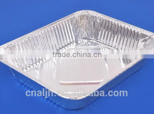 Disposable Rectangle Aluminium Foil Baking Pan,/oblong Aluminium Food Pan photo-4