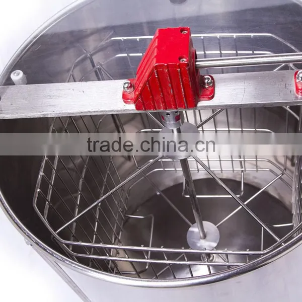 Durable 4 Frames Stainless Steel Honey Extractor by Manual photo-2
