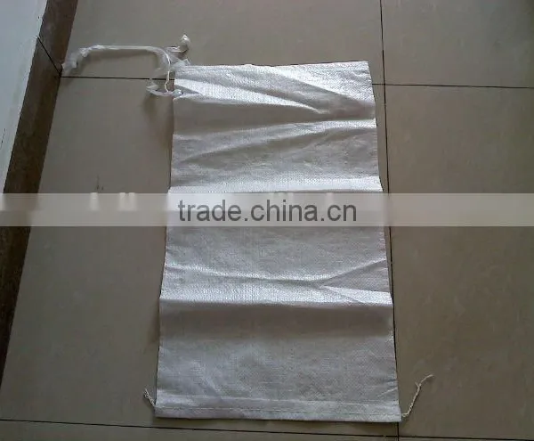 High Quality PP Woven Sand Bags With String photo-5