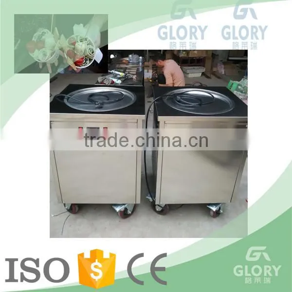 Panasonic Compressor Easy Cooling Thailand Fried Ice Cream Machine photo-5
