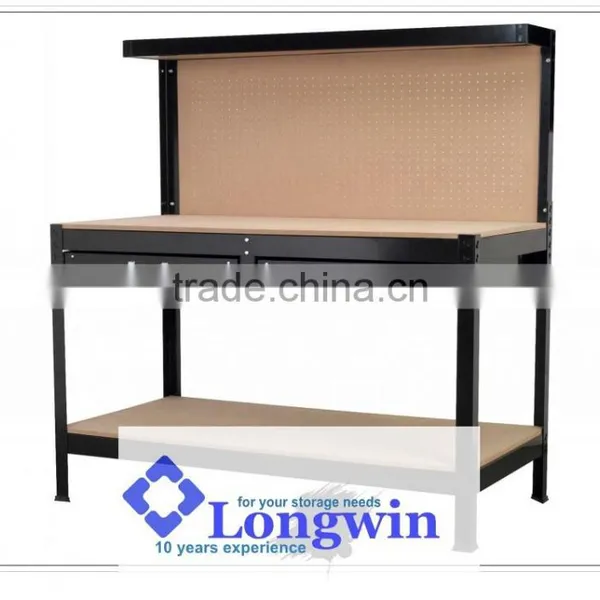 Garage Folding Steel Frame Workbench photo-2