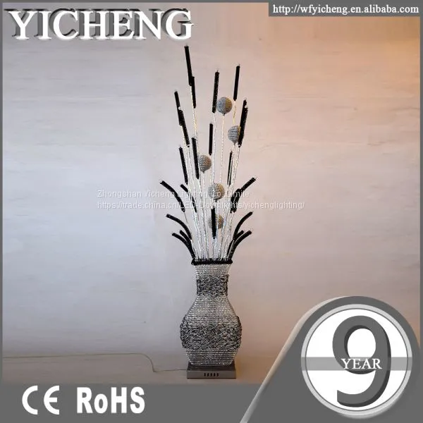 Wholesale Vintage Aluminium Sculpture Chandelier Floor Lamp photo-2