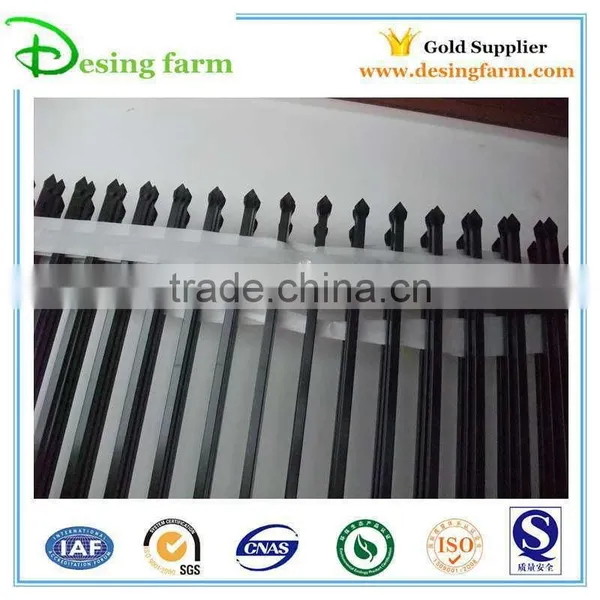 Spear Top Wrought Iron Picket Fence photo-5