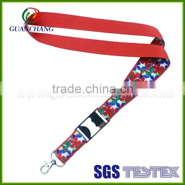 Best Polyester Lanyard New Products Custom Polyester Lanyards With Bottle-opener photo-2