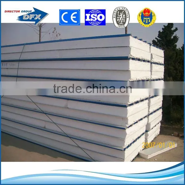 Zinc Coated Color Steel Foil Made Insulated EPS Sandwich Panel photo-4