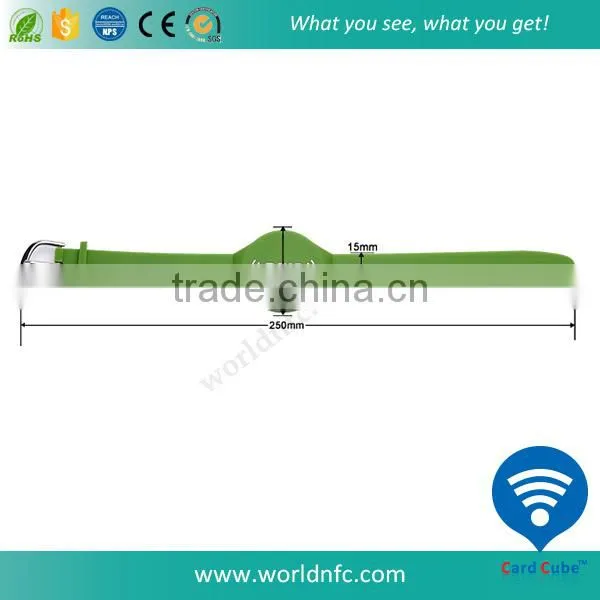 RFID Reusable Wristbands ID Bracelets