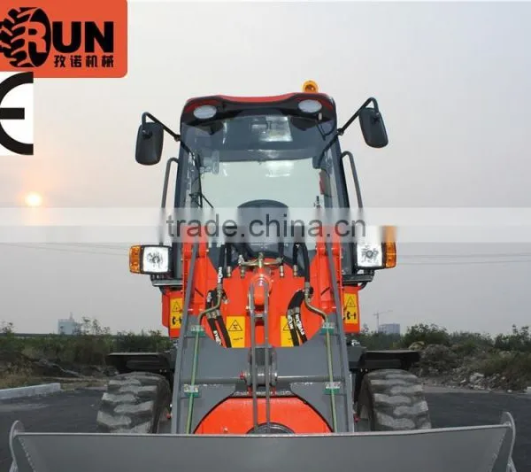 Everun ER08 CE Hydraulic Small Radlader for Sale With Snow Blade and Overseas Service photo-5