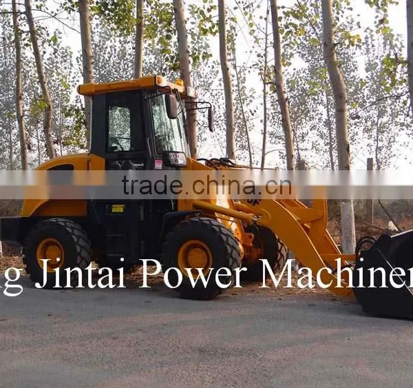 China 1.6Ton ZL16F Wheel Loader With CE Certified Europe Market, With Forks photo-2