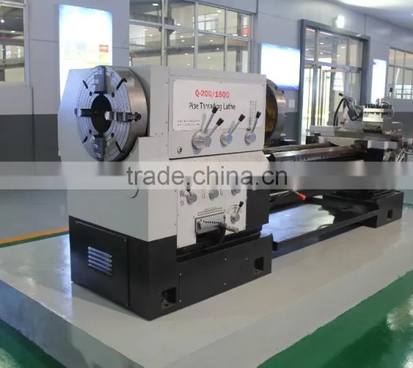 Q-225 Large Spindle Bore Pipe Thread Lathe(Oil Country Lathe) photo-3