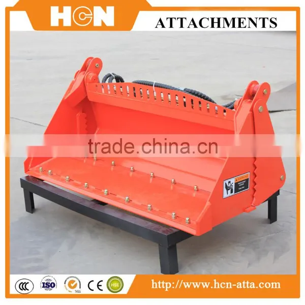 0104Series Mini Skid Steer Loader Attachment Of 4 In 1 Bucket photo-5