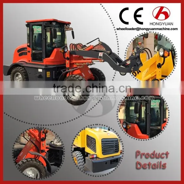 Hongyuan New Product 1.0 Ton Small Wheel Loader for Sale photo-4