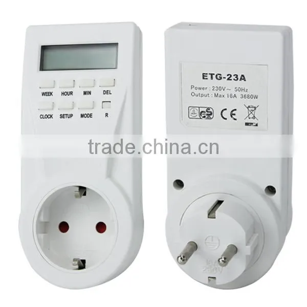 7 Days Switch Timer German Electronic Timer photo-2