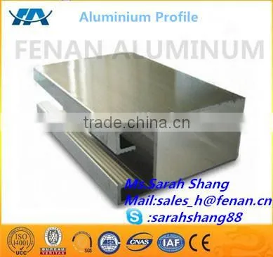 Aluminum Profile for Window of Wood Finish photo-2