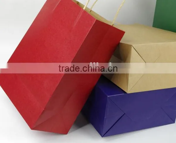 2015 New Fancy Custome Logo Printed Gift Bag/Shopping Bag/Paper Bag photo-3