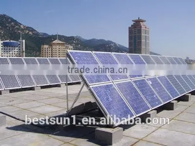 Solar Panel Mounting Brackets 10000w/ Complete Photovoltaic System for Home Use photo-2