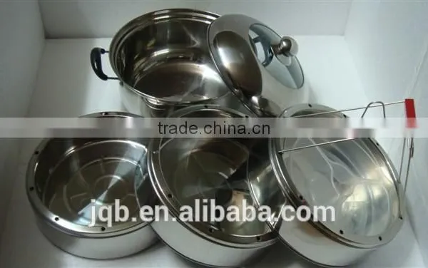 Factory Price for Two Layers Stainless Steel Steamer Pot photo-4