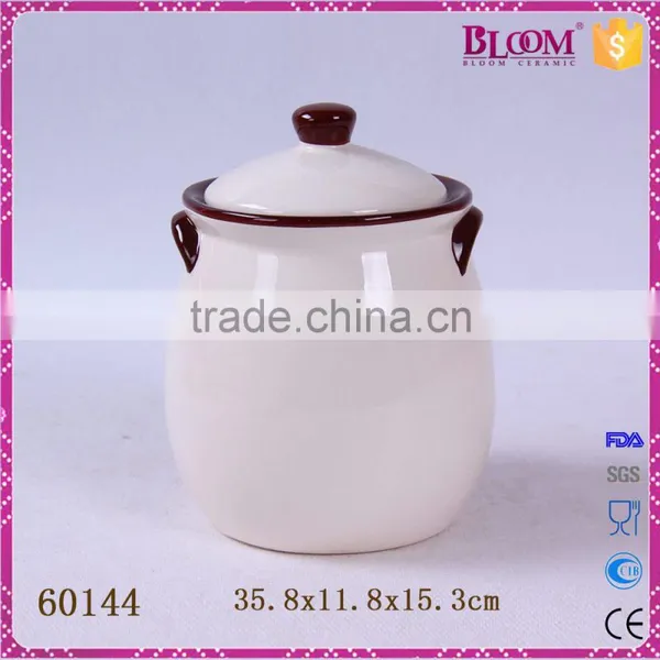 High Quality Ceramic Canister Tea Coffee Sugar Set photo-4
