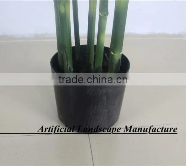 LXY160404 Green Plant Bamboo Bonsai,Artificial Fence Bamboo photo-5