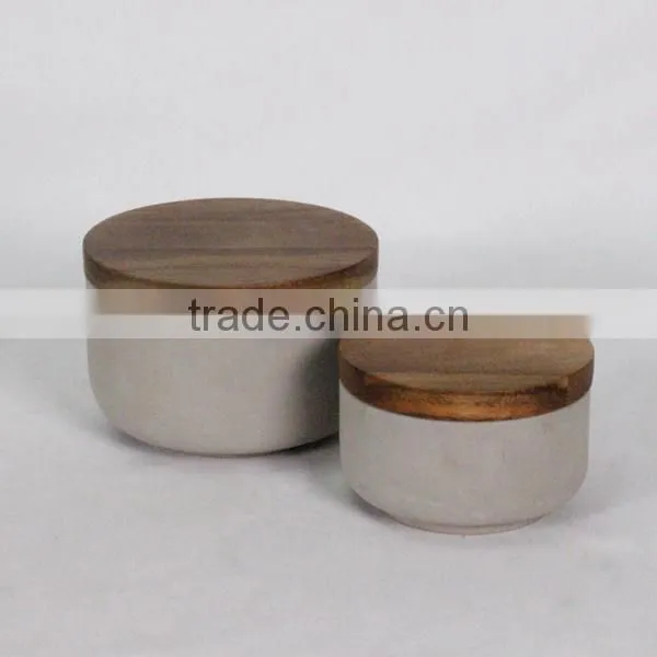2016 Wholesale Kitchen Accessories Coffee Canisters With Cooper Lid or Tea Box photo-5