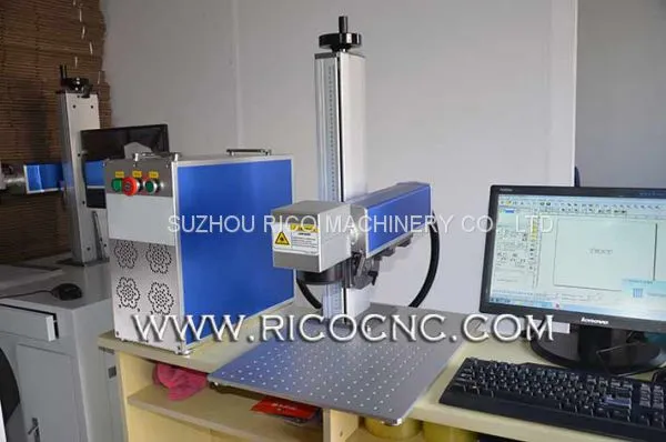 Portable Desktop Fiber Laser Metal Marking Machine photo-2