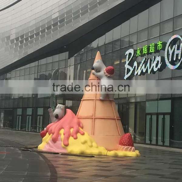 Fiberglass Giant Ice Cream Sculpture photo-2