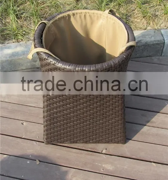 Cheap Alumi Garden PE Rattan Hamper Storage Boxs photo-2