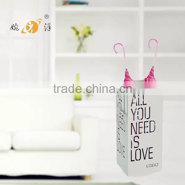 Factory Wholesale Custom With LOGO Iron Umbrella Shelf Iron Bucket Umbrella Shelf Umbrella Frame