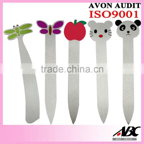 Personal Care Metal Colorful Nail File Gift photo-2