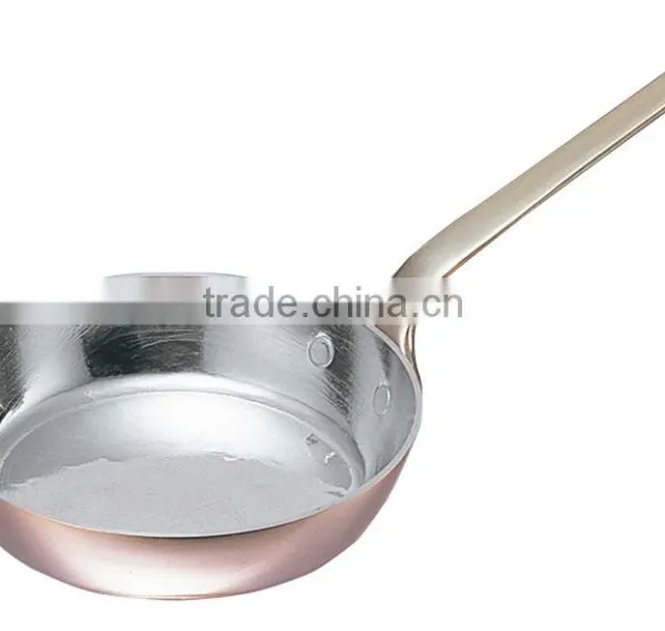 Brass Handle Mini Copper Pan High Quality Petit Fry Pan Copper Mini Sauce Pan photo-3