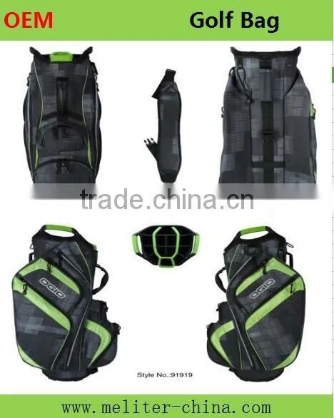 Custom Made Nylon Staff Golf Stand Bag With Logo photo-2