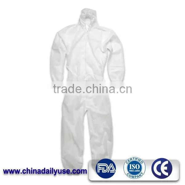 Light Weight Comfortable Anti Dirt Anti Oil Disposable Coveralls photo-3