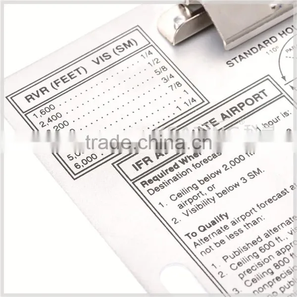 Kearing Aluminum IFR Kneeboard Aviation Supplies for Flight School Students photo-4
