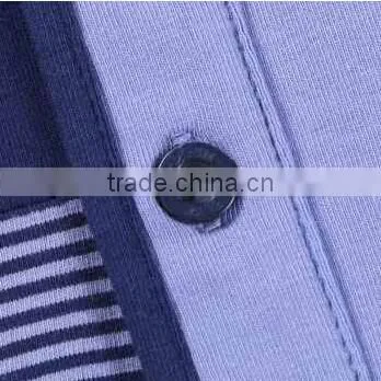 Yarn Dyed Colorblock High Quality Bulk Polo Shirts photo-4