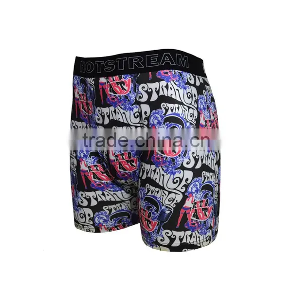Wholesale New Arrival Men Sexy Custom Printing Funny Seamless Boxer Shorts photo-2