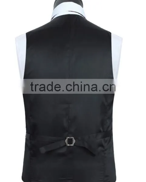 2017 Fashion Latest Design China Factory Boy Formal Customised Waistcoat photo-2