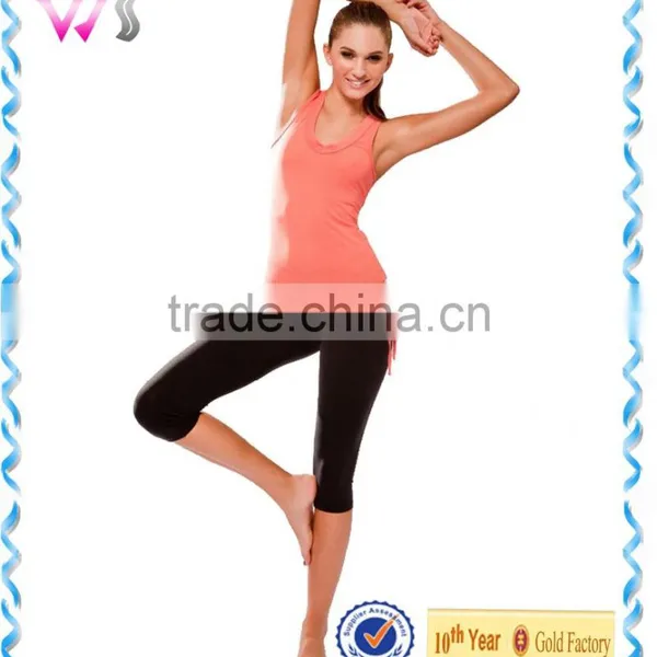 OEM Women Sexy Yoga and Fitness Vest Women's Sports Yoga Tank Top photo-2
