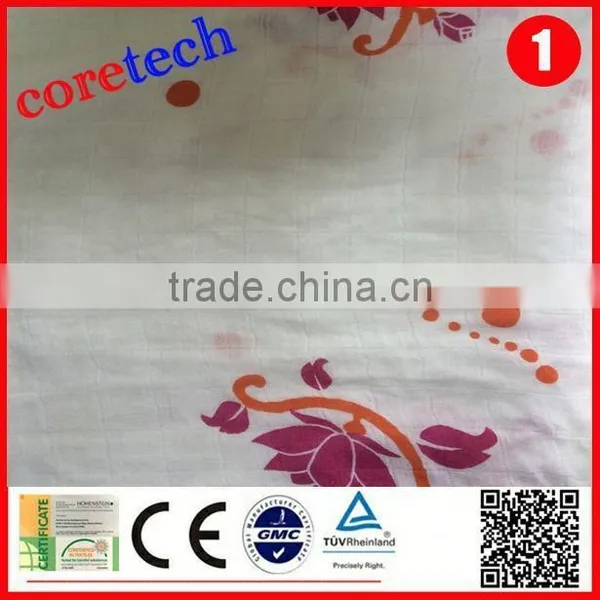 Anti-bacterial Breathable Double Gauze Fabric Factory photo-3